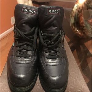 Sz 9.5 Gucci Praha Printed Sneaker